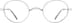 Round Glasses 414411 in Silver