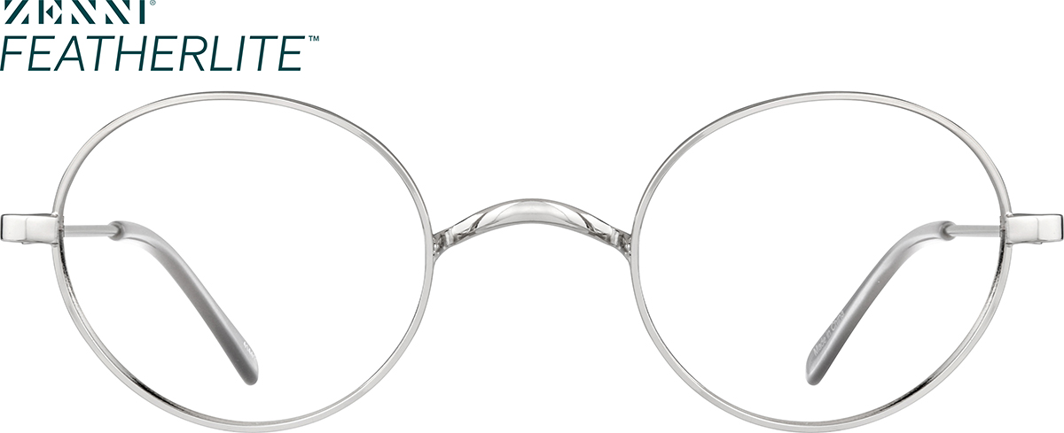 Silver Round Glasses