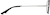 Side view of Round Glasses 414421 in Black thumbnail