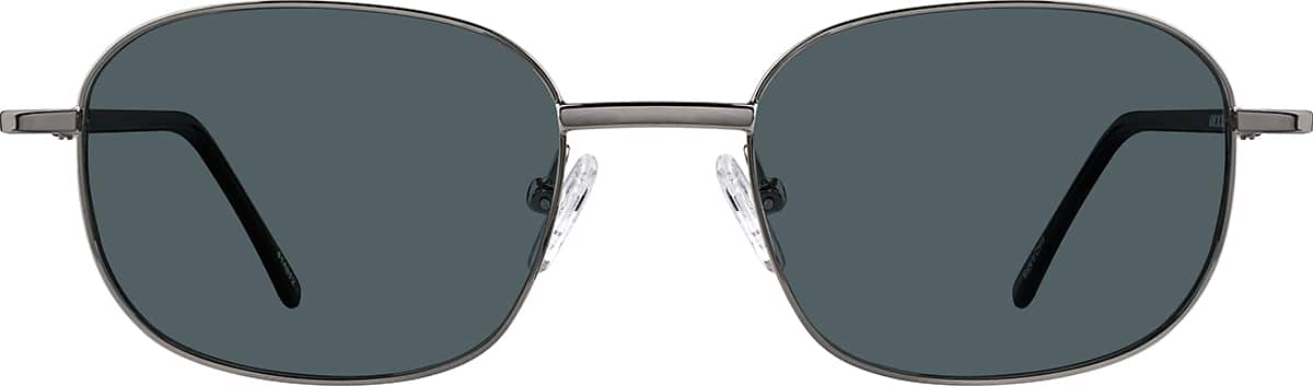 Rectangle Glasses 414812 in Gray