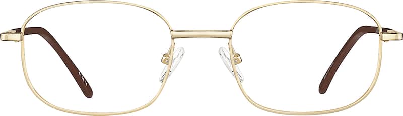 Gold Rectangle Glasses