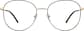 Front view of Round Glasses 414921 in Black thumbnail