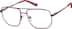 Aviator Glasses 415118 in Red