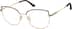 Cat-Eye Glasses 415221 in Black