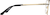 Side view of Cat-Eye Glasses 415221 in Black thumbnail