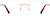Front view of Geometric Rimless 415919 in Rose Gold thumbnail