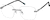 Angle view of Square Rimless 416012 in Gray thumbnail