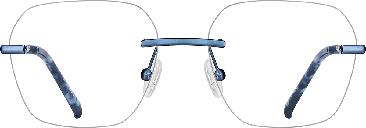 Customizable Geometric Rimless