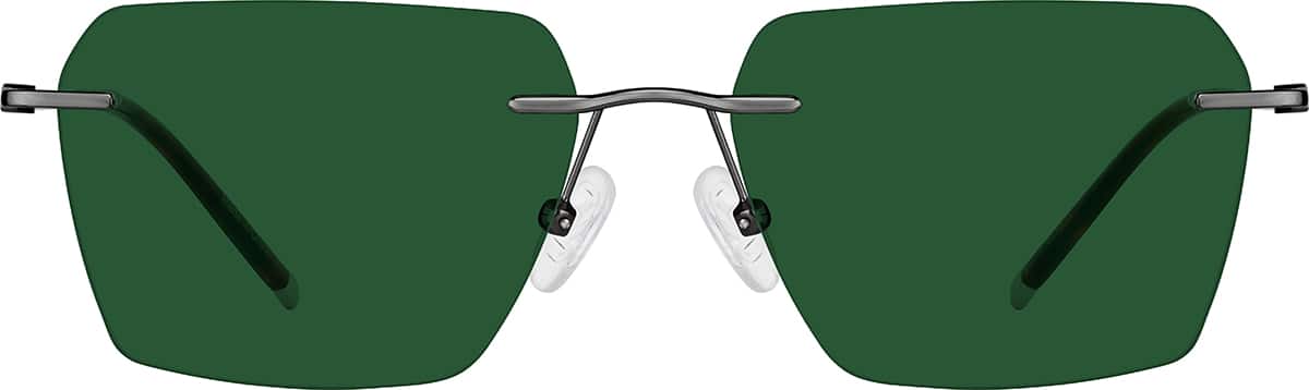 Customizable Square Rimless Glasses 4161