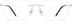 Rectangle Rimless 416114 in Gold