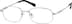 Rectangle Glasses 416211 in Silver