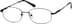 Rectangle Glasses 416221 in Black