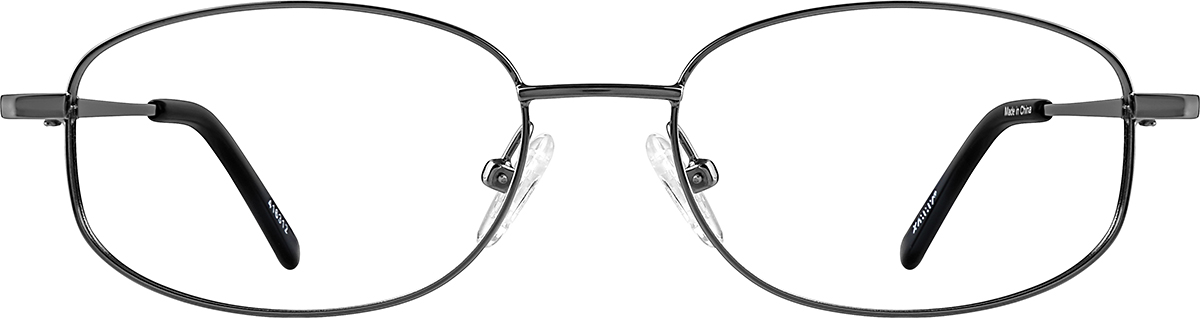 Gray Rectangle Glasses #416312 | Zenni Optical