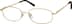 Rectangle Glasses 416314 in Gold