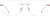 Front view of Rimless Glasses 416411 in Silver thumbnail