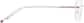 Side view of Customizable Rimless Glasses 416411 in Silver thumbnail