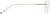 Side view of Rimless Glasses 416414 in Gold thumbnail