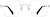 Front view of Square Rimless 416511 in Silver thumbnail