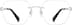 Square Rimless 416511 in Silver