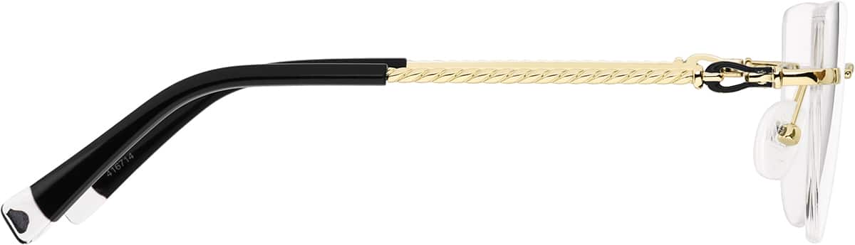 Cat-Eye Rimless 4167