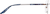 Side view of Rimless Glasses 416815 in Brown thumbnail