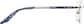 Side view of Customizable Rimless Glasses 416815 in Brown thumbnail
