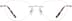 Rimless Glasses 416819 in Pink