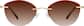 Image of Lightweight Semi Rimless Oval Glasses thumbnail