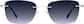 Image of Lightweight Semi Rimless Rectangle Glasses thumbnail
