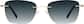 Image of Lightweight Semi Rimless Rectangle Glasses thumbnail