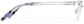 Side view of Lightweight Semi Rimless Cat Eye Glasses 418216 in Blue thumbnail