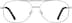Aviator Glasses 418911 in Silver