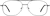 Front view of Aviator Glasses 418912 in Gray thumbnail
