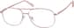 Angle view of Aviator Glasses 418919 in Pink thumbnail