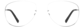 Front view of Aviator Glasses 419011 in Silver thumbnail