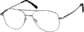 Angle view of Aviator Glasses 419012 in Gray thumbnail