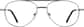 Front view of Aviator Glasses 419012 in Gray thumbnail