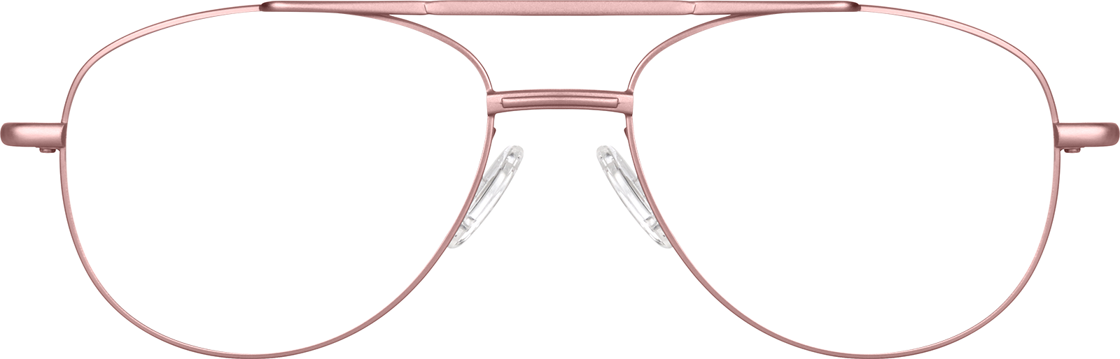 Front view of Aviator Glasses 419019 in Pink