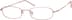 Rectangle Glasses 419419 in Rose Gold
