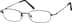 Rectangle Glasses 419421 in Black