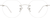 Front view of Rimless Glasses 420611 in Silver thumbnail