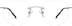 Rimless Glasses 420612 in Gray