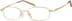 Kids’ Rectangle Glasses 429714 in Gold
