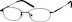 Kids’ Rectangle Glasses 429721 in Black
