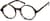 Angle view of Round Glasses  430015 in Tortoiseshell thumbnail
