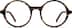 Round Glasses  430015 in Tortoiseshell