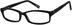 Rectangle Glasses 439421 in Black
