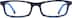 Kids' Rectangle Glasses 439516 in Blue