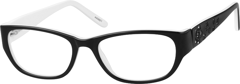 Black Cat Eye Glasses 440821