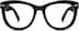 Square Glasses 4411521 in Black